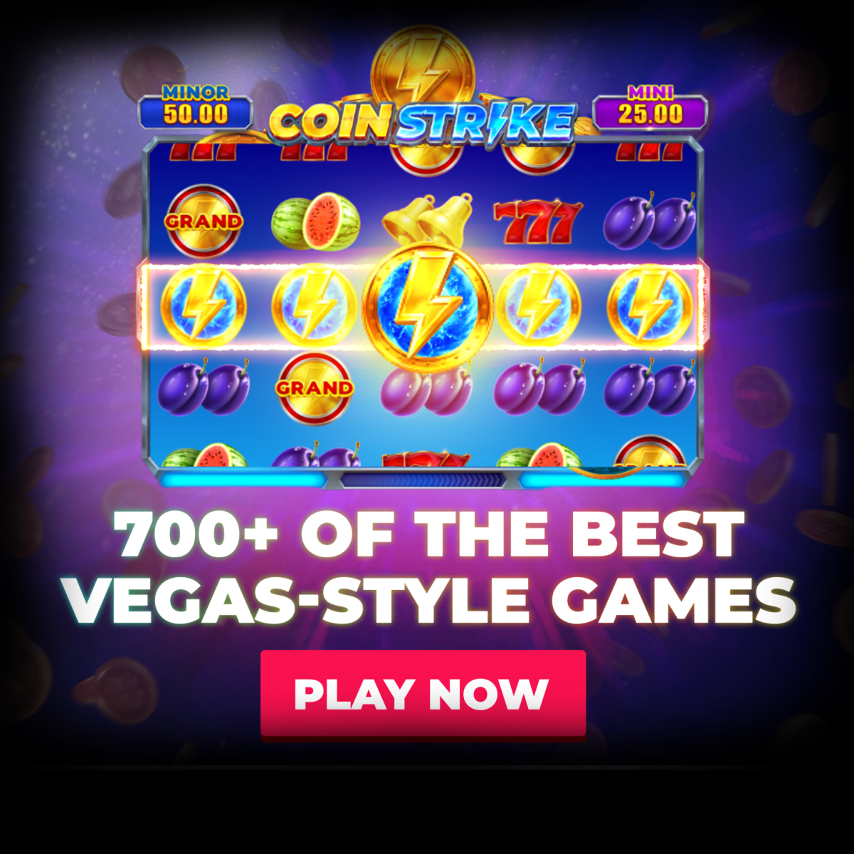 700+ of the Best Vegas-Style Games - Coin Strike Slot Machine